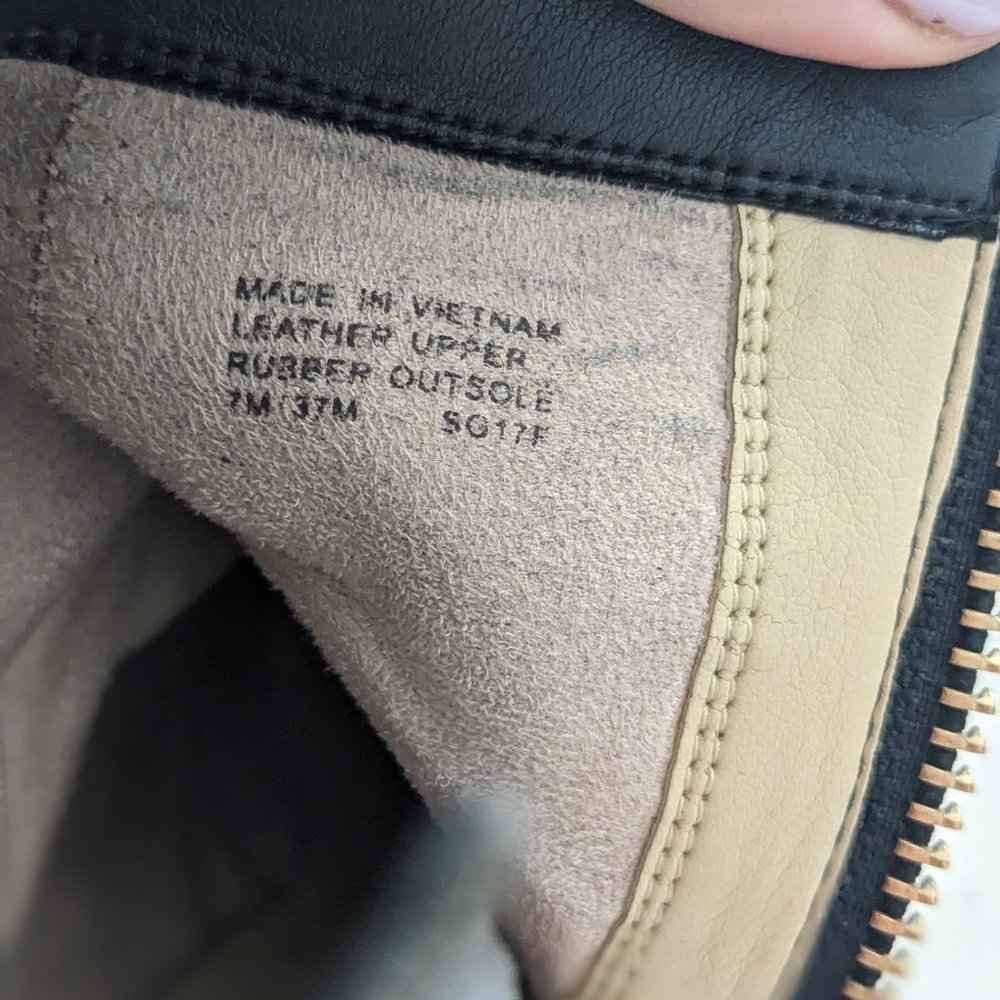 Michael Kors Black Leather Boots - Picture 15 of 15
